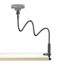 Flexible Webcam Stand Mount for Desk, Gooseneck Tripod with Clamp,...