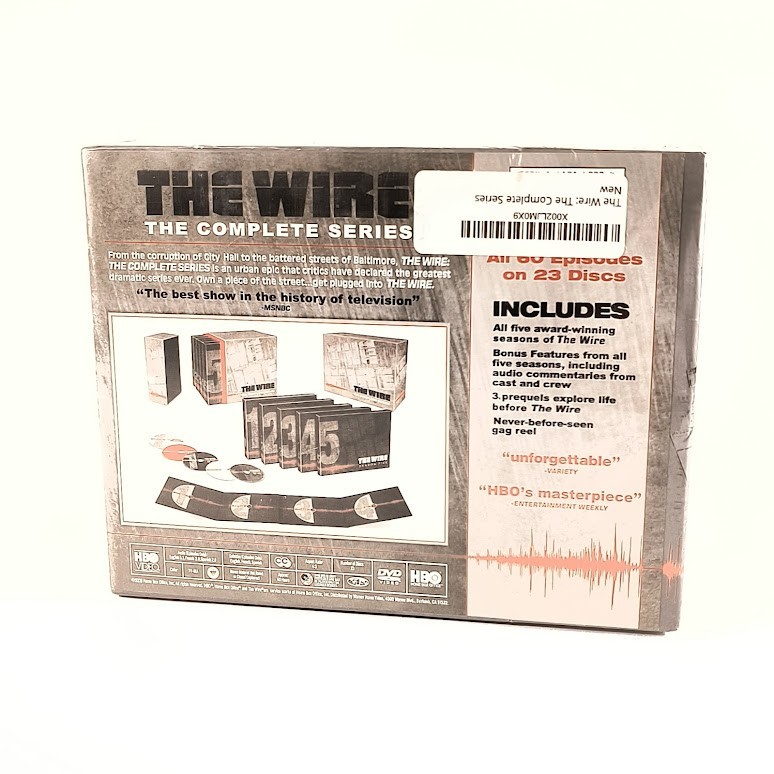 The Wire - The Complete Series (DVD, 2008, 23-Disc Set) for