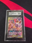 Charizard & Braixen GX Sm230 Tag Team Promo SGC 10