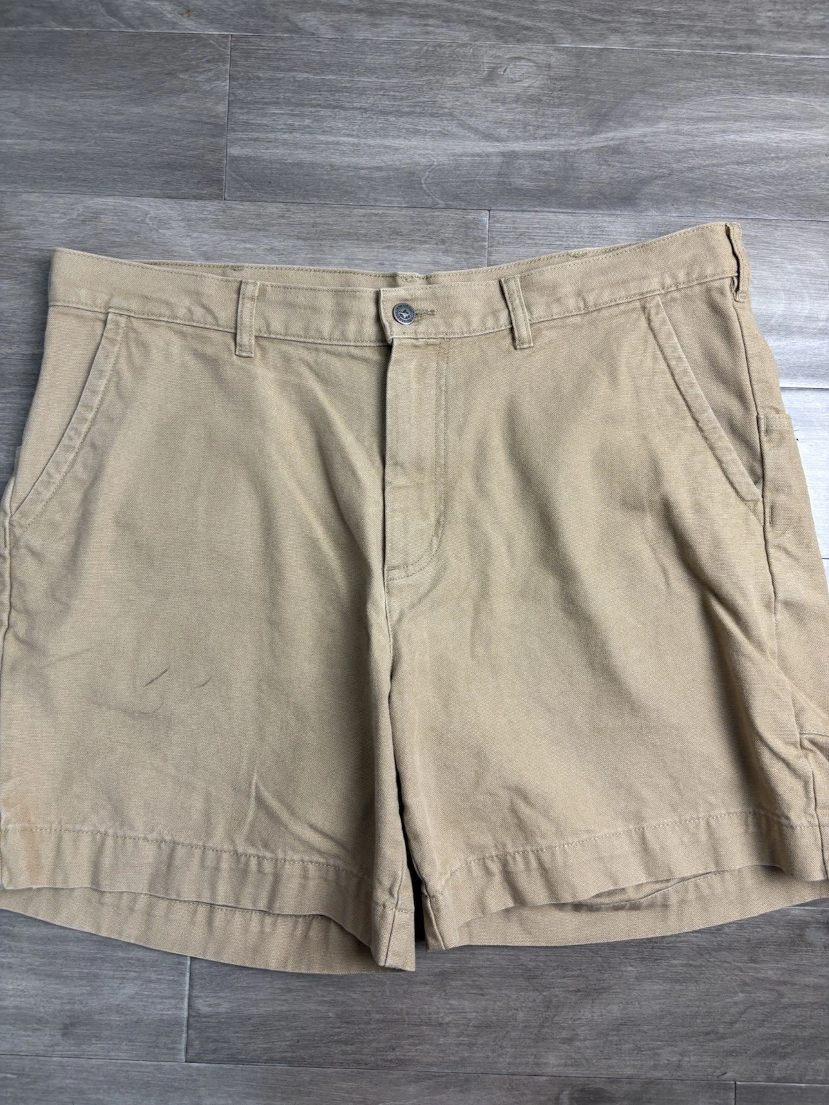 Patagonia Organic Cotton Stand Up Canvas Hiking Shorts Men's Size 38 Hiking