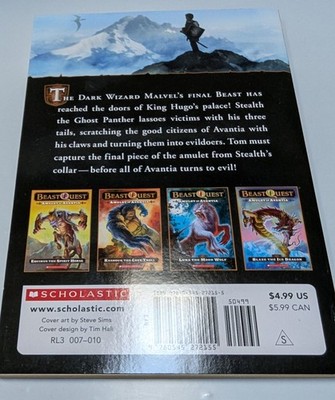Beast Quest LOT 10 Softcover BOOKS Fire Dragon Mammoth Horse Troll Wolf Panther