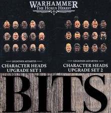 Warhammer 40K Heresy Space Marine Legion CHARACTER SERIES HEAD 1  2 Bit Bits