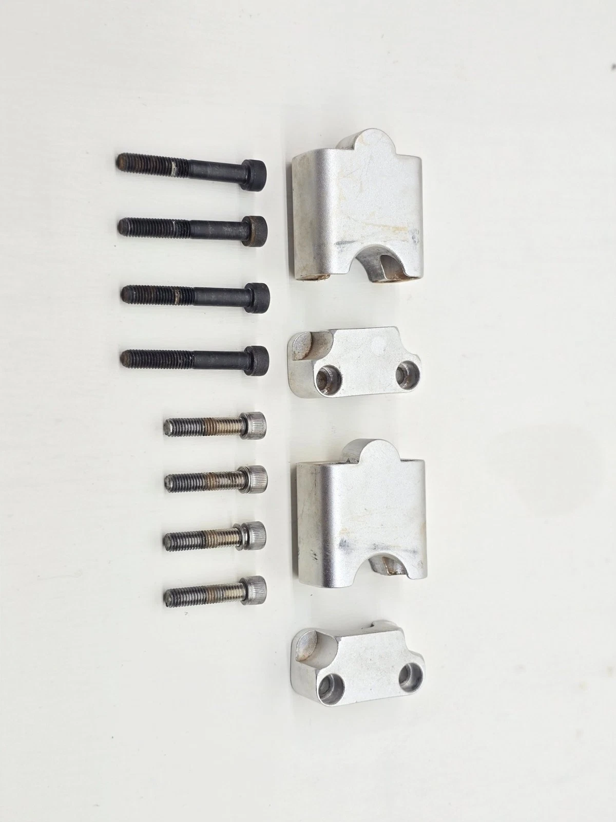 2004 Kawasaki KX100 Aftermarket Bar Mount Risers 1-1/8 inch Set Handlebar Clamps