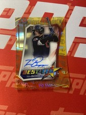 2025 Bowman's Best Travis Bazzana Best-Tek Gold Auto /50 1st Overall Pick