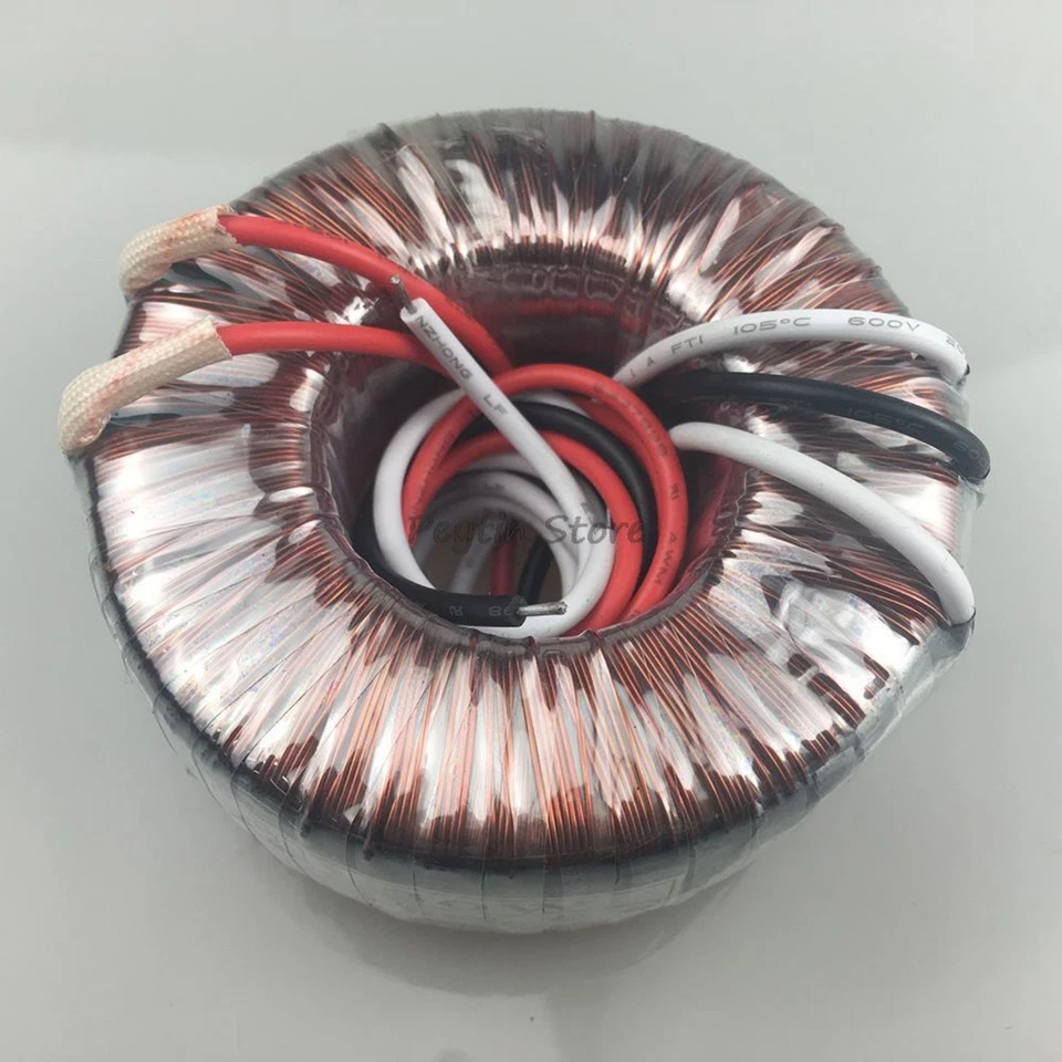 9~36V Power Amplifier Audio Ring Transformer 30W Input 110V~380V Output Double - Image 2 of 4