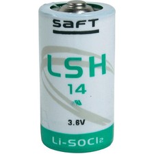 Saft C Size Lithium Cell 5500 mAh 1 Battery