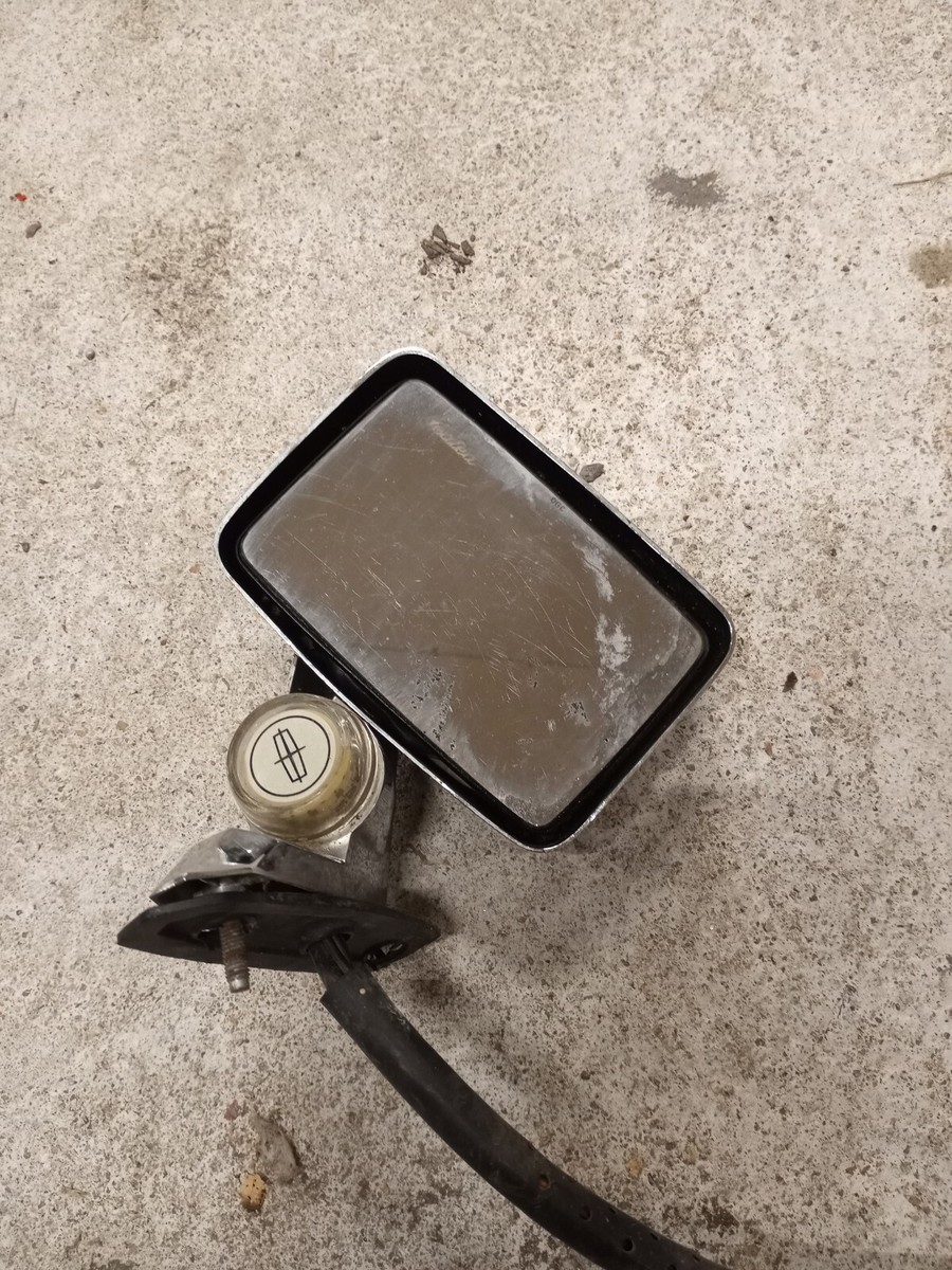 Left Side Heated Power Mirror For 2003-2004 Lincoln Town Car (Driver Side, Paintable)