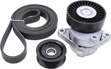 ApplianPar Belt Tensioner and Idler Pulley with Drive Belt Assembly Kit for