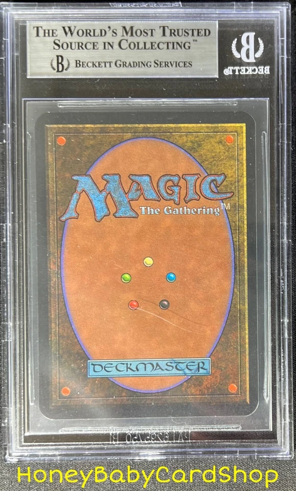 MTG Limited Edition Alpha 1993 Ley Druid BGS 9.0Q (Quad) MINT Old School 93/94 - Image 2 of 4