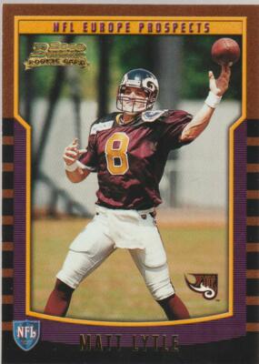 2000 Bowman #149 Matt Lytle rookie card, Pitt Panthers