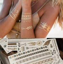 New Golden Flash Tattoos Stickers 3-pack