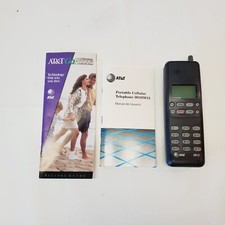 Vintage AT T 3812 Cell Phone Portable Cellular Telephone AS-IS