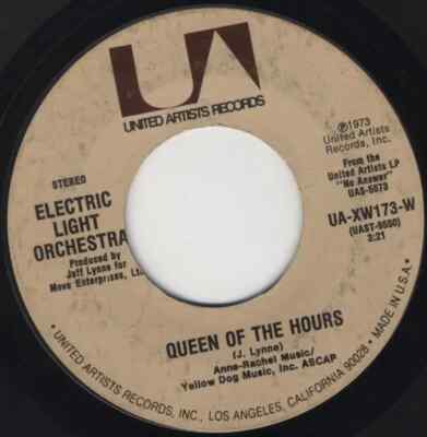 Electric Light Orchestra Roll Over Beethoven Vinyl Single 7inch United Artist