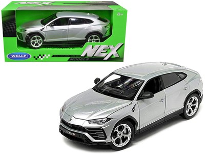 Lamborghini Urus Gray Metallic ''NEX Models'' 1/24 Diecast Model Car by Welly