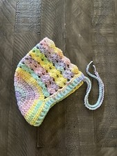   Handmade Crochet baby bonnet 3-6 month