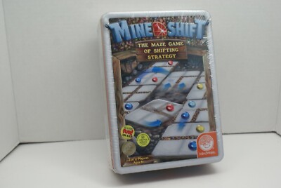 Mine Shift The Maze Game Of Shifting Strategy Mind Ware 2011 Collector Tin New!