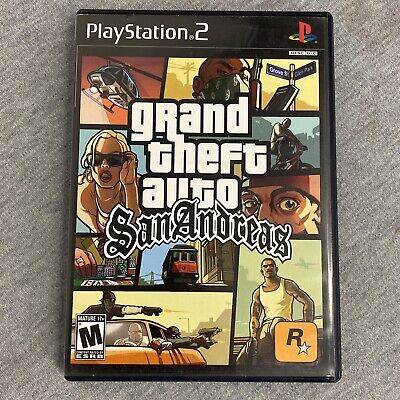 grand theft auto san andreas gta andrea ps2 pla - Comprar Videojogos e  Consolas PS2 no todocoleccion