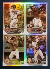 2023 Topps Chrome Update SEPIA REFRACTORS with Rookies You Pick the Card