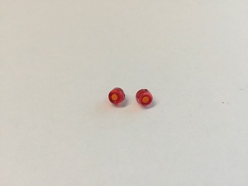 Feux Arrière Rouges Pour Miniature Maisto Ferrari F430 1/24 - Lot De 2 Pièces, Occasion Avec Traces