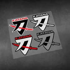 Motorcycle Car Motorbike stickers for Suzuki Katana Decals Vinyl Material