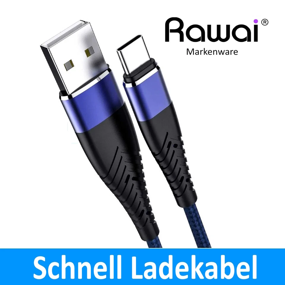 Ladekabel USB Typ C 5A Datenkabel für Samsung Huawei Xiaomi Schnellladekabel GUT