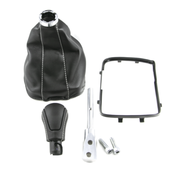 97-02 Camaro Firebird 5/6 Spd Leather Shifter Boot & Knob