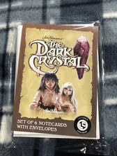 Loot Crate Exclusive The Dark Crystal Set Of 6 Note Cards With Envelopes