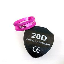 Nuevo Lente 20D Color Rosa Oftalmología y Optometría EE. UU. Envío Gratuito por db