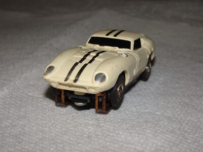 Vintage Aurora thunder Jet white Ferrari HO SCALE SLOT CAR | eBay