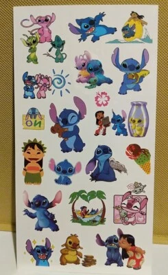 1 x Disney Stitch Temporary Tattoo Children / Kids Birthday Party Bag Filler #2