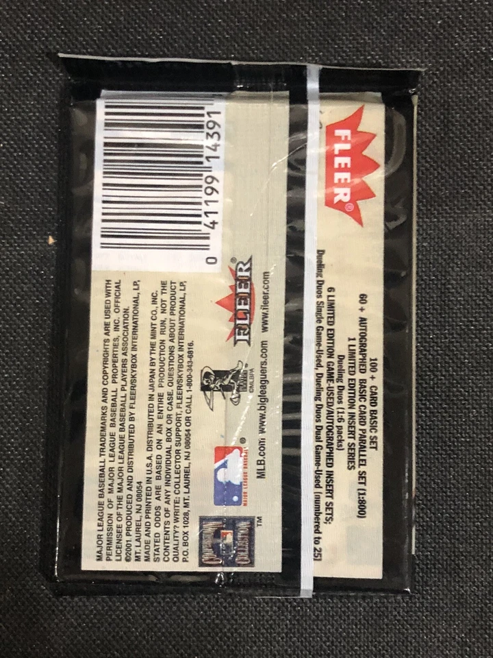 2002 Fleer Greats Baseball (1) Pack- Cal Ripken Ted Williams Auto 🔥 - Image 2 of 2