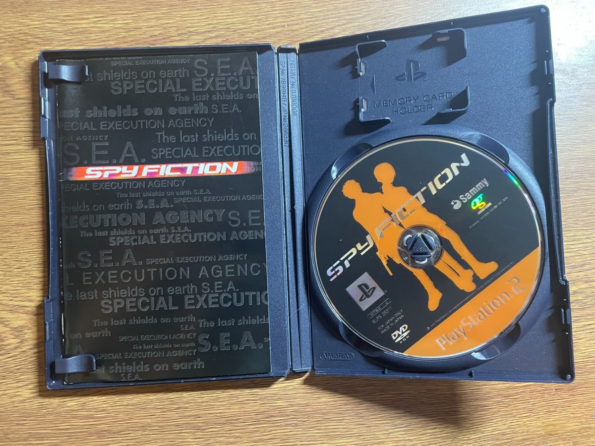 Spy Fiction PS2 Sony PlayStation 2 Access Games Sammy Japan NTSC-J