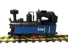 Roco 0-6-0 Steam Locomotive Black & Blue HOn3...