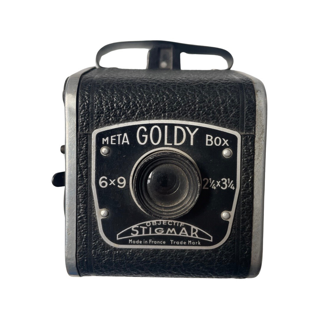 appareil photo ancien Méta GOLDY Box STIGMAR 6X9