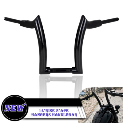 14'' Rise 2'' Ape Hanger Handlebar Fit For Yamaha Royal Star XVZ1300