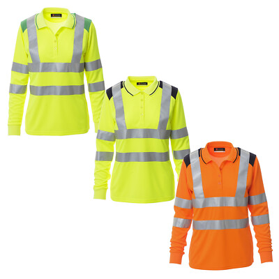 PAYPER GUARD+LADY Poloshirt Warnshirt Warnschutzkleidung Damen Workwear