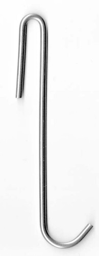 Edelstahl J Haken - 4 Stück Topf Rack Haken zur Aufbewahrung - Made in USA - Bild 1 von 2