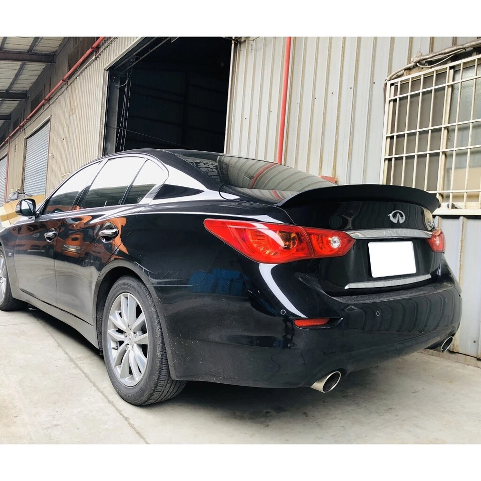 SQRvx 284P Type Rear Duckbill Trunk Spoiler Wing Fits 1998~2004 Audi A6 C5 Sedan - Image 3 of 4