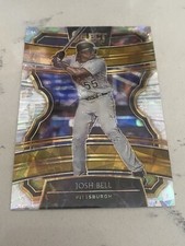 2020 Select Josh Bell Cracked Ice Prizm Base /25 Pittsburgh Pirates SSP 