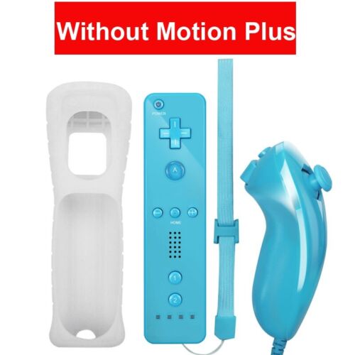 Mando a distancia Motion Plus & Nunchuck+Funda para consola Nintendo Wii/Wii U - Imagen 13 de 30
