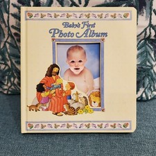 The First Bible Collection BABY'S FIRST PHOTO ALBUM NIV Scripture KJV