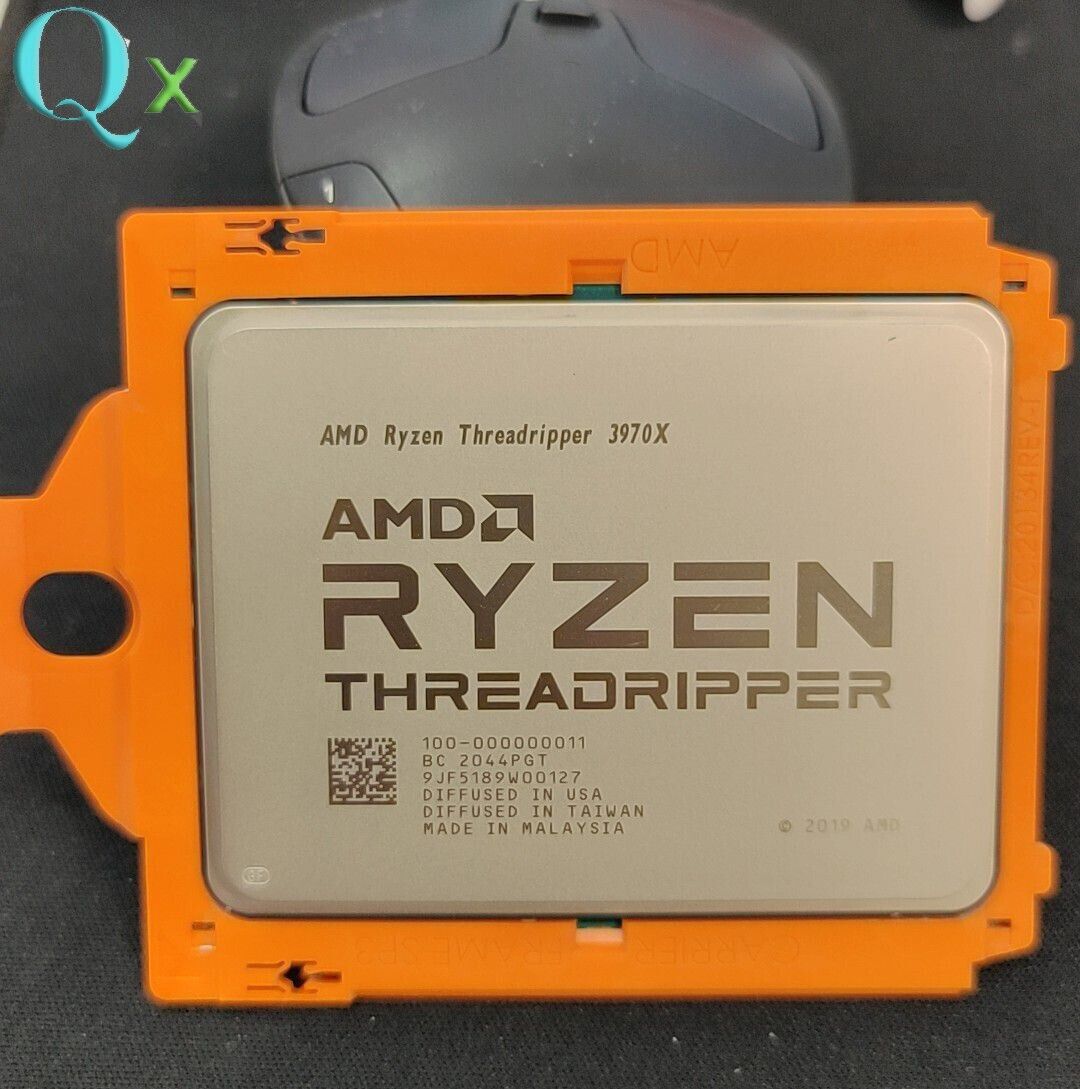 AMD Ryzen Threadripper 3970X sTRX4 CPU Processor 3.70GHz 32 AMD Ryzen Threadripper 3970X sTRX4 CPU Processor 3.70GHz 32