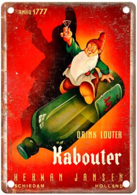 Affiche Rétro D'amsterdam | Vecteur Premium