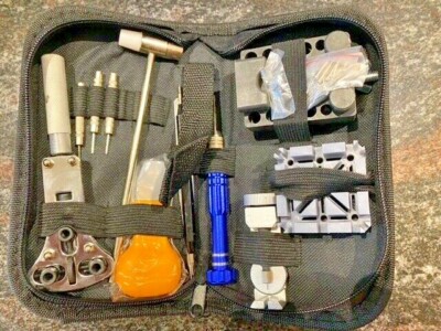 Watch Repair Kit ETEPON Gold Watchband Adjustment Tool With Case
