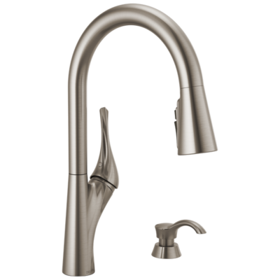 #ad #ad Delta Cason Pull Down Kitchen Faucet Spotshield Stainless Certified Refurbished $169.93