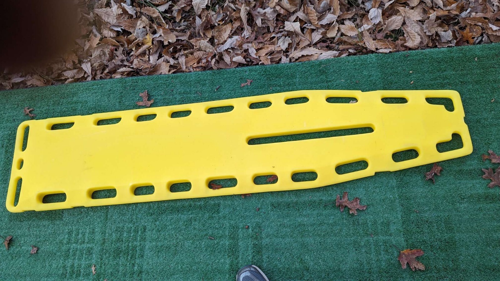 NAJOLITE Backboard Yellow Spinal Immobilization 100 XRay Translucent