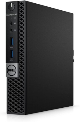ミニPC DELL Optiplex 7040 Micro i3 6100 Refurbished Dell OptiPlex 7040 Micro i3-6100 3.7GHz 16GB 480GB SSD