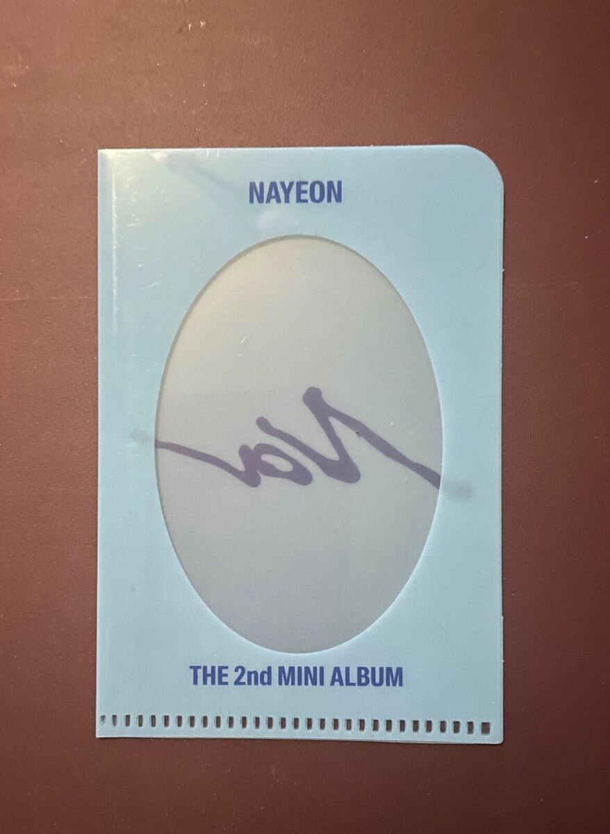 【直筆サイン】　NAYEON 2nd mini album NA 直筆サイン】 NAYEON 2nd mini album NA