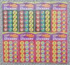 NISP TREND SCRATCH 'N SNIFF STINKY STICKERS FROSTING TUTTI FRUTTI SCENT LOT x 8
