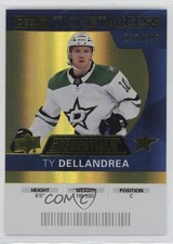 2021 Credentials 2020-21 Debut Ticket Access Yellow /249 Ty Dellandrea #134 1o22